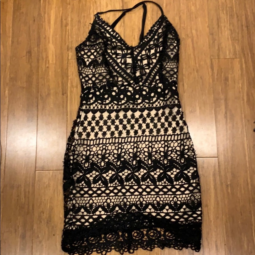 Sexy Bodycon Crisscross Dress